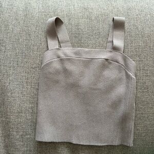 Abercrombie & Fitch Ribbed Sweater Tank